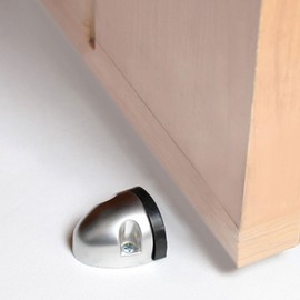 Domestic Floor Stopper for Entryway & Room Doors - Shock Absorbing Door Holder Floor Stopper 3ea