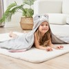 Style Quarters Kids Hooded Bath Towel, Large Kids Bath Towels,