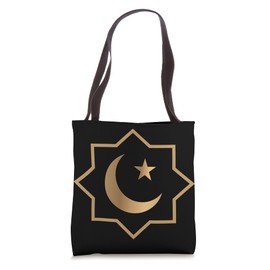 Muslim Gift Ramadan moon Crescent clothes Eid Tote Bag