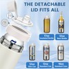 5-in-1 Insulated Can Cooler with Fizz Lid, 12 & 16