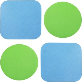 4pcs Rubber Jar Opener Gripper Pads, Jar Grippers Multi-Purpose Bottle Opener, Heat Insulation Pad for Weak Hands and Seniors With Arthritis