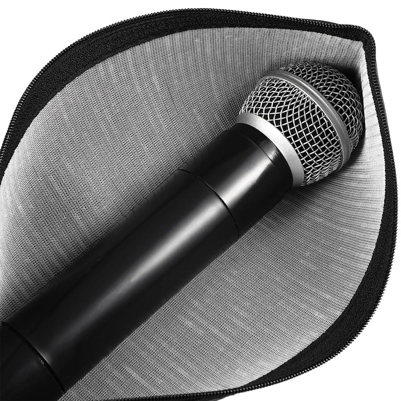 ledmomo Microphone Storage Bag, Storage Bag for 1, 4, Microphone