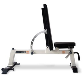 CAP Barbell Deluxe Utility Weight Bench, White (FM-CS804DX-WH)