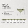 Bali Women's Beautifully Confident Light Leak & Period Protection Brief,