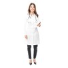 KODAMA Women's Premium Lab Coat 100% Cotton - Special Cut