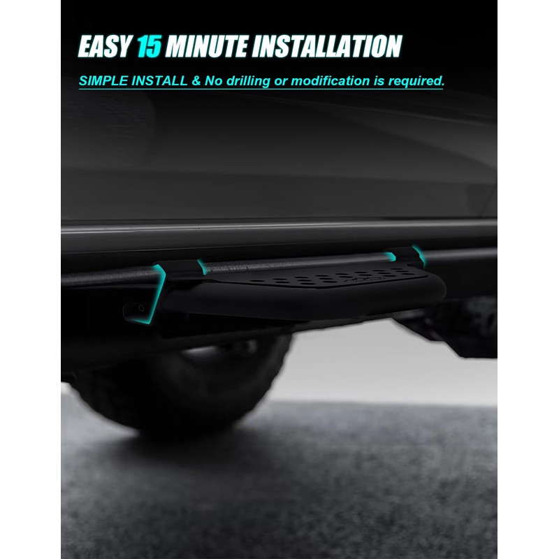 EZ-Steps Car Door Step Fit for 2021-2024 Ford Bronco 2/4