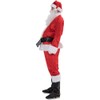 Men’s Santa Claus Suits Costumes Xmas Outfits, Tops, Pants, Hat,