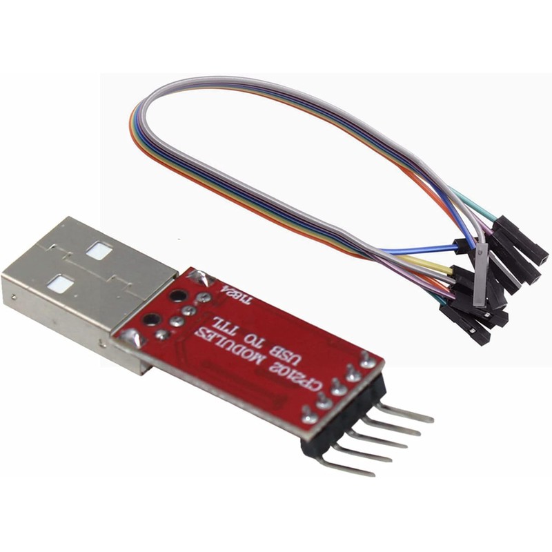 A-DIGISHUO 2pcs CP2102-integrated USB 2.0 to TTL UART serial converter
