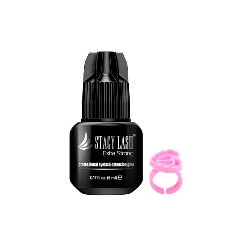 STACY LASH Extra Strong Eyelash Extension Glue (0.17fl.oz / 5ml)