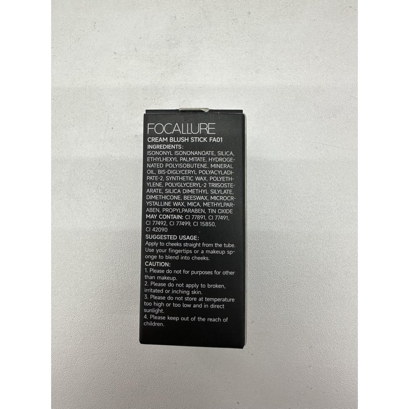 FOCALLURE Cream Blush Makeup,Buildable Blush Stick for Cheeks,Matte and Dewy