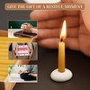 20 Minute Beeswax Meditation Candles for Christmas - 24pcs Mini