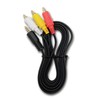 3A Company AVC-AV3515 4 Pole Mini to AV Converter Cable,