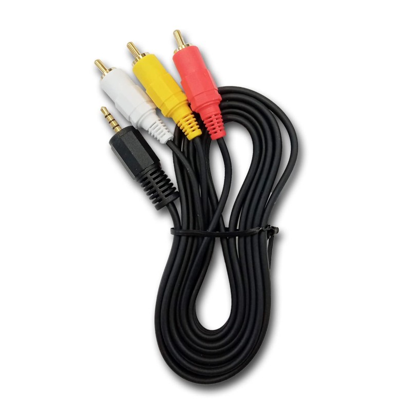 3A Company AVC-AV3515 4 Pole Mini to AV Converter Cable,