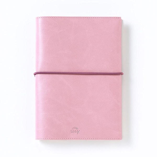 【1月はじまり】 SUNNY SCHEDULE BOOK weekly 2022 mauve pink