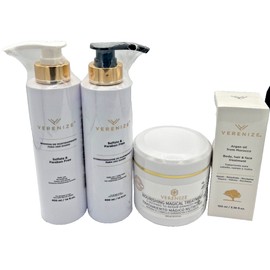 VERENIZE DAILY TREATMENT - SHAMPOO, CONDITIONER, MASK, OIL -READ- (4 PACK)