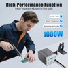 1000W Soldering Station, SMD Hot Air Rework Station LED Digital