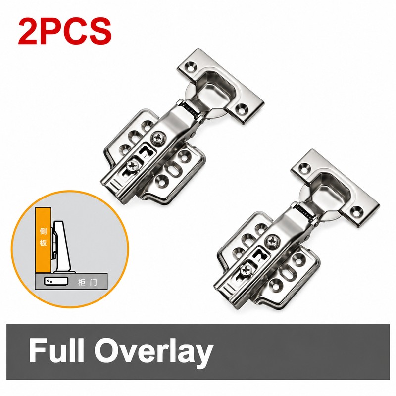 304 Stainless Steel Soft Close Cabinet Hinges – Hydraulic Concealed