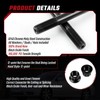 ISINFLASH 12-Point Cylinder Gasket Head Stud Bolt Set Compatible with