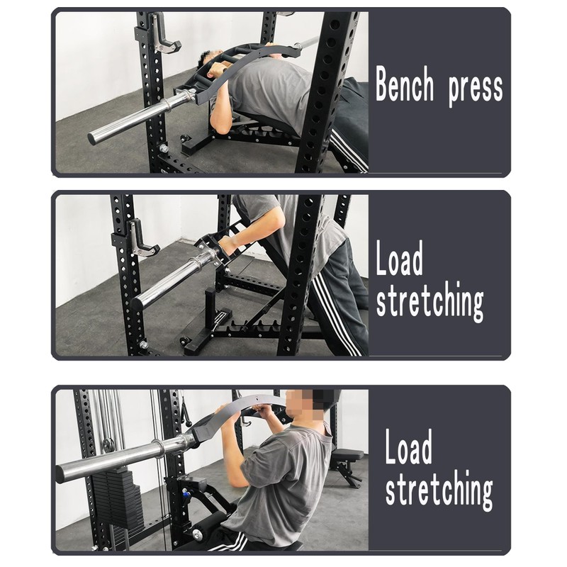 Strength Training Equipment Swiss Barbell Multi Grip Barbell: 35 lb