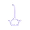 SENCCO Clear Aligner Removal Tool, Cute Retainer Remover Tool Compatible