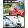 DANCINGBOAR Foam Cannon Dual Connector, Double Tip Attachment with 5
