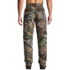 LOOGU Men's Camo Hunting Pants with 6-Pocket, Water-Resistant Breathable Quick-Dry