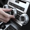 5Pcs Car Volume &amp; Air Conditioning Knobs Button Trim Cover