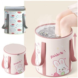 Foldable Insulated Portable Foot Bath Tub with Lid With Lid 10ea