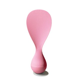 Cevorae Rice Spoon, Standing Rice Spoon, Anti-Trip Rice Spoon, Embossed Non-Stick Rice Spoon, Kitchen Utensil(Pink)