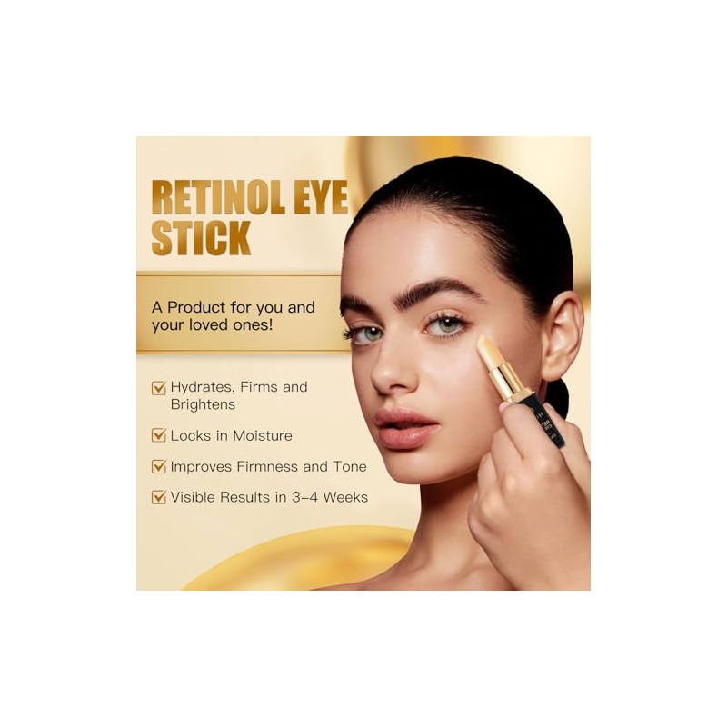 Retinol Eye Stick - Anti-Aging Cream for Dark Circles &