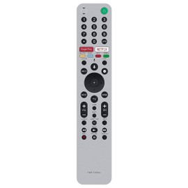 RMF-TX600U Replaced Voice Remote fit for Sony 4K Ultra HD Smart LED TV XBR-48A9S XBR-55A9G XBR-65A9G XBR-65X950G XBR-75X950G XBR-77A9G XBR-85X950G XBR-85Z9G XBR-98Z9G X950G XBR-55X950G XBR55X950G
