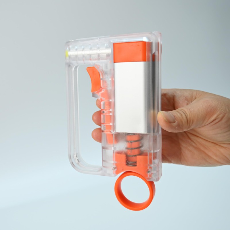 Lififun Short Dart Blaster, Hamster 120FPS Stealth Compatible with Nerf