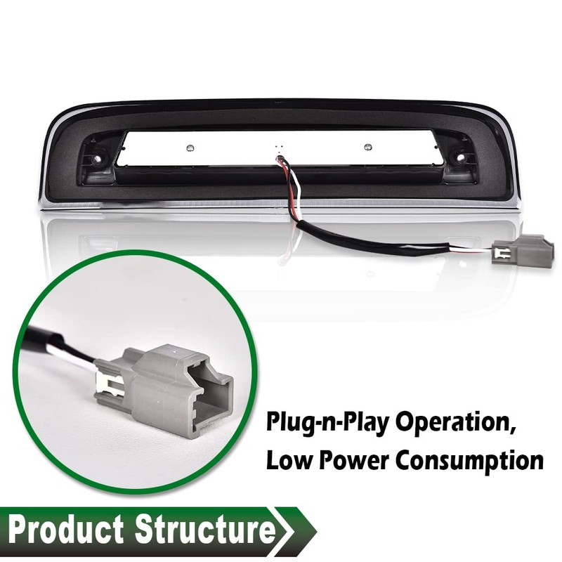 GRAND ORANGE LED 3rd Brake Light Compatible with 2014-2020 Chevy