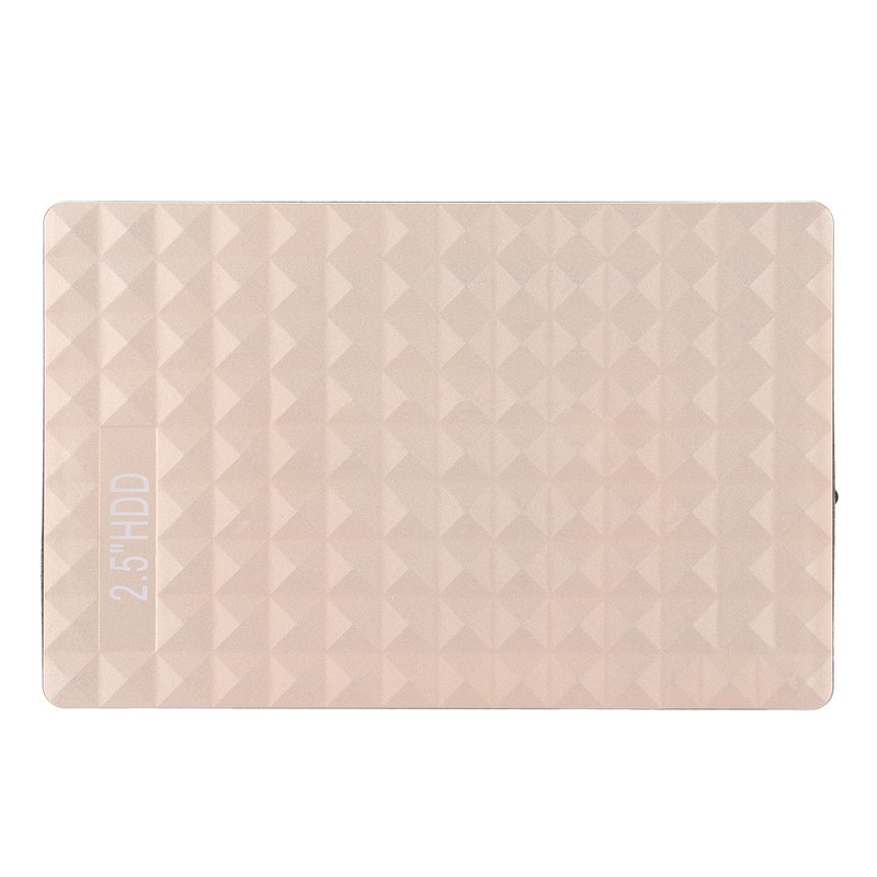 BU KING External Drive 2.5in YD0024 Golden Mobile Hard Disk