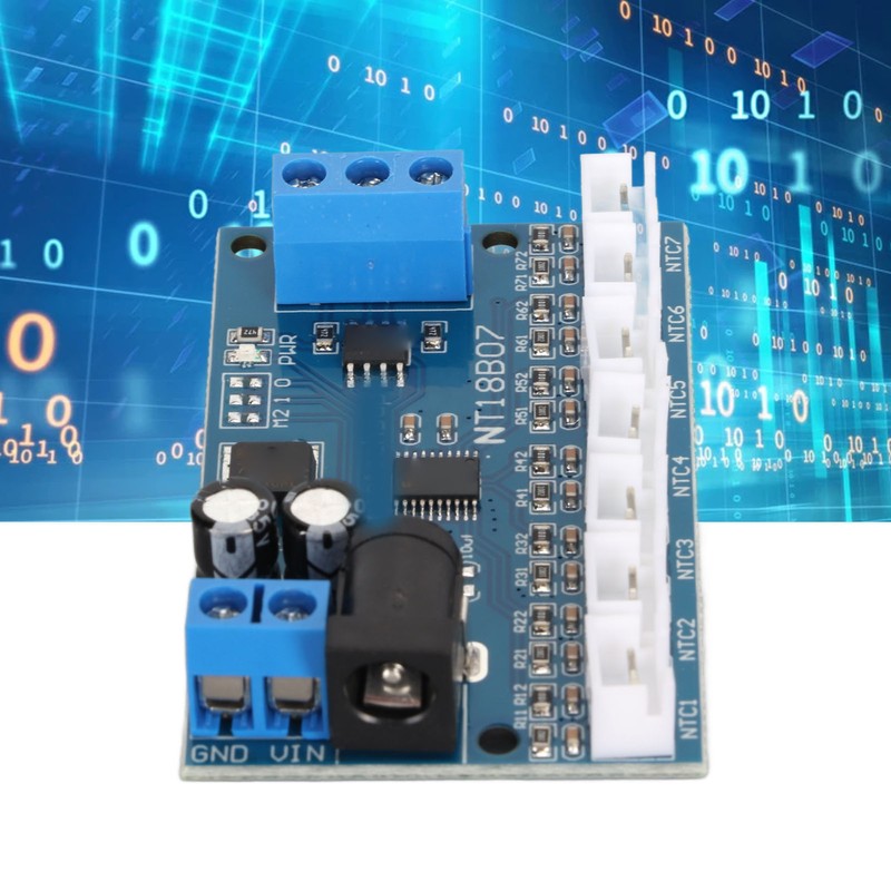 7 Channel RS485 NTC Temperature Measurement MODBUS RTU Paperless Recorder