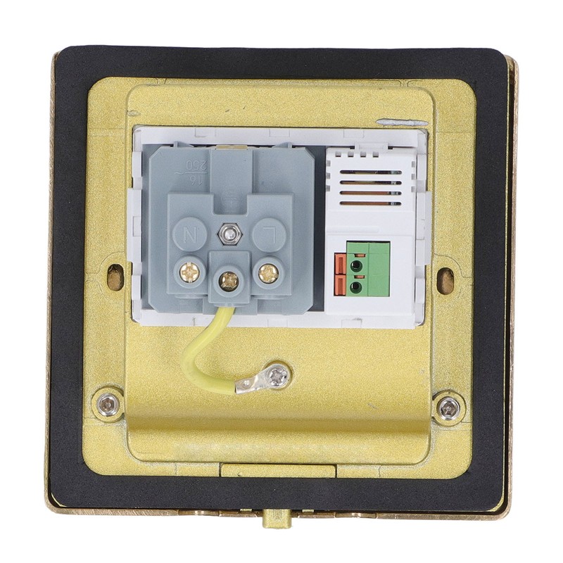 Floor Power Socket Embedded Installation USB Waterproof Dust Proof Recessed