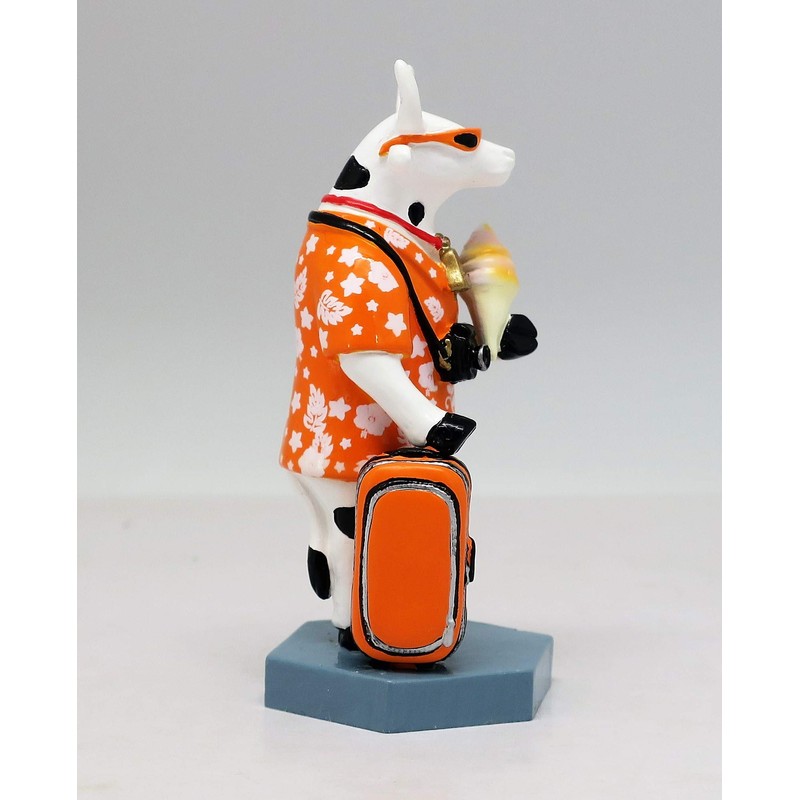 Cowparade Mini Cow - Vacation Cow (S) - resin, 6,5