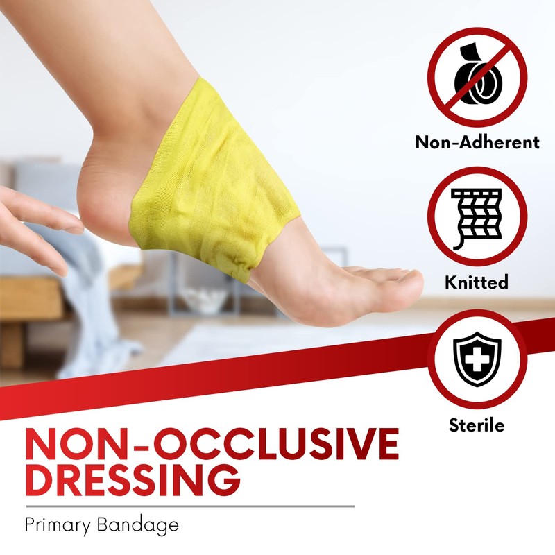 HEALQU Medical Xeroform Petrolatum Dressing 4x4-25-Count - Non-Adherent Gauze Pad