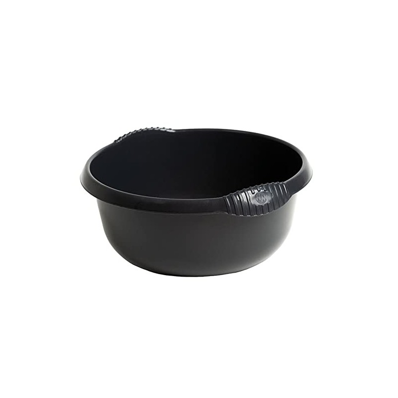 Casa 28cm Round Washing Up Bowl Midnight Black
