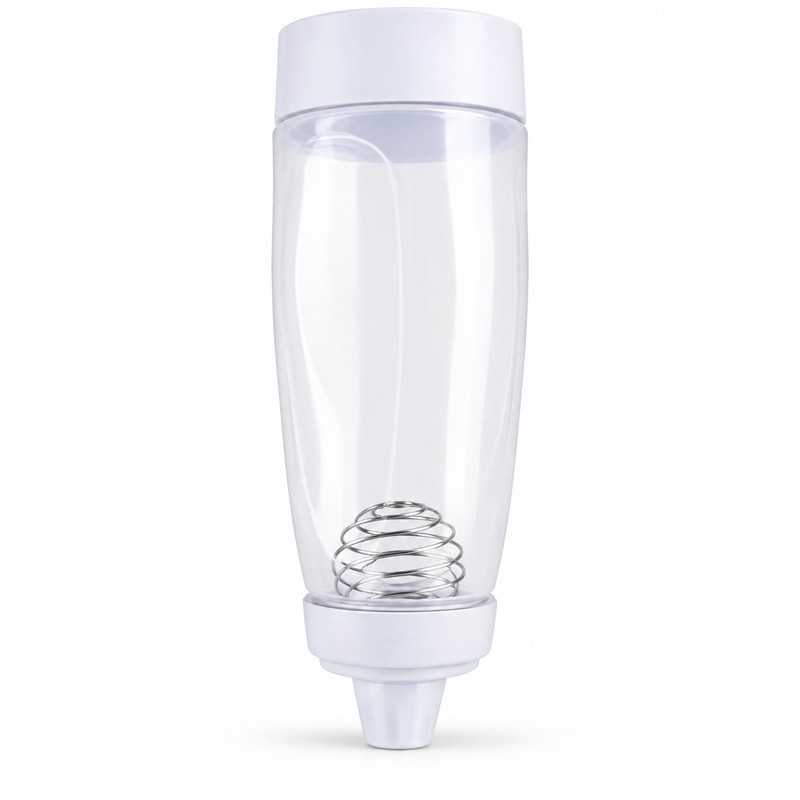 Hand-Crank Batter Dispenser for Baking – Silicone Mixing and Measuring