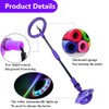 Anyingkai Children's Jumping Ring Foot Gyro, Swing Wheel with Light