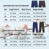 SOEDZUNG Reusable TPU Waterproof Incontinence Pants for Adults Leak Proof