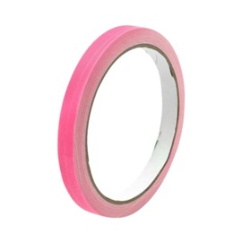 SM SunniMix Glow in The Dark Tape High Bright Decorative Strong Sticky Home Decor Fluorescent Glow Tape Luminous Tape for Exit Sign Walls, Pink