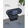OYU Webcam, 1080P 30Fps, Dual Stereo Microphone, USB Plug &