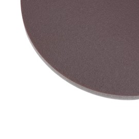 sourcing map 20 Stück Schleifpapier Klett Schleifscheibe Schleifschwamm Nass/Trocken für Auto Holz Trockenbau Metall Braun Korund 3000 Körnung 3 Zoll