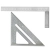 7in Metric Triangle Ruler and 12in Square Angle Ruler -