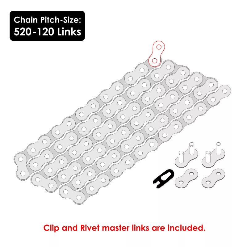 Celox Drive Chain & Sprockets Kit for Polaris Trail Boss