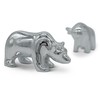 FeinKnick Ceramic Sculpture Bull and Bear - Office Decorative Figures