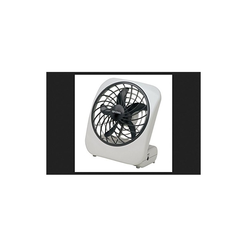 O2 Cool 5 Inch Battery Operated Portable Fan