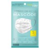 MASCODE Non-woven Fabric Mask, Bicolor Mask, Small Face, Men's, Women's,